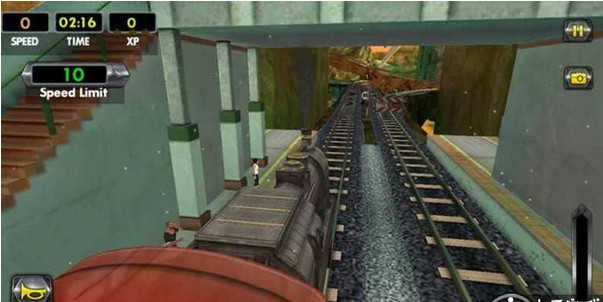 梦幻火车模拟游戏