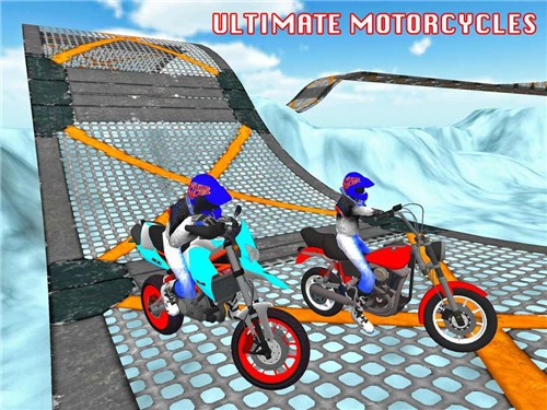 摩托车坡道模拟器游戏