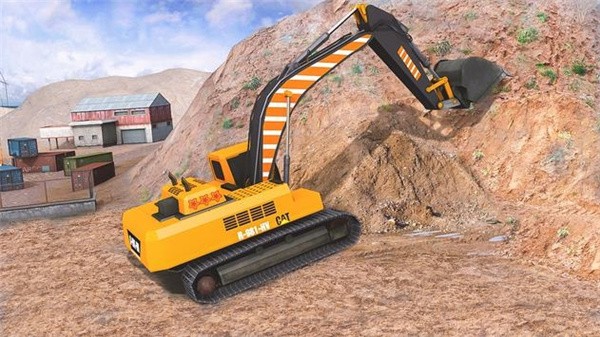 挖掘起重机驾驶模拟器游戏
