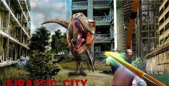 城市恐龙射箭游戏