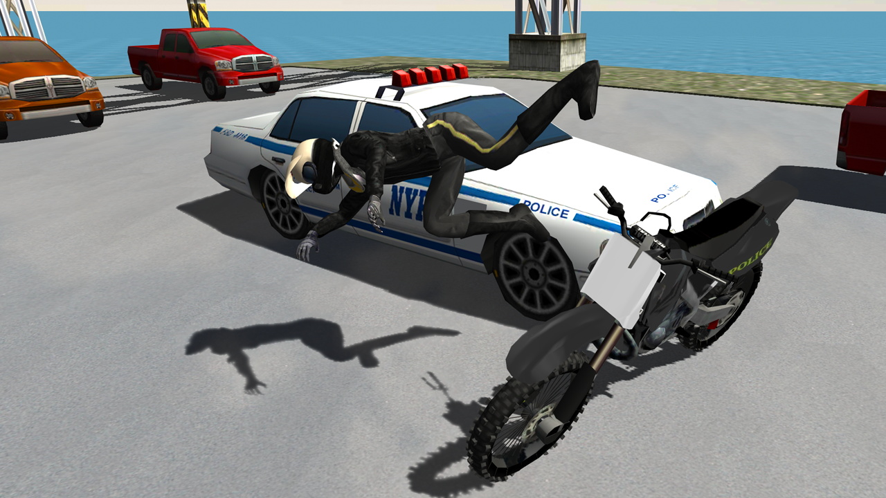 摩托警车模拟器游戏